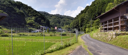 稲葉集落(上川合)
