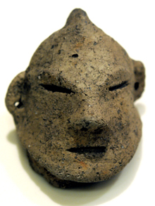 人面付き土器(温江遺跡)