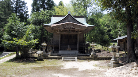 神明神社(峰山町西山)