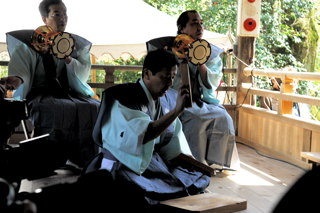 囃子方：浦嶋神社延年祭