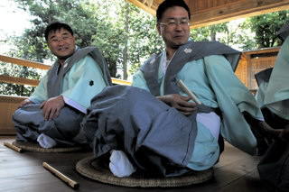 囃子方：浦嶋神社延年祭