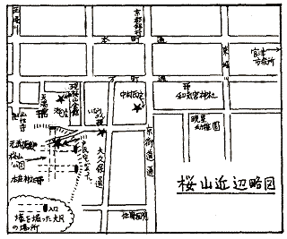 宮津空襲図