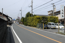 文珠の墓地