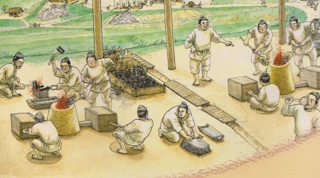 『丹後と古代製鉄』の表紙絵