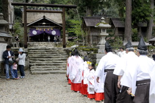 黒木の鳥居(元伊勢内宮)